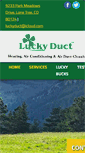 Mobile Screenshot of luckyduct.net